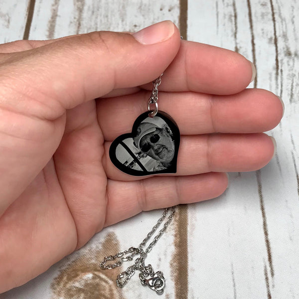 Double Sided Heart Necklace