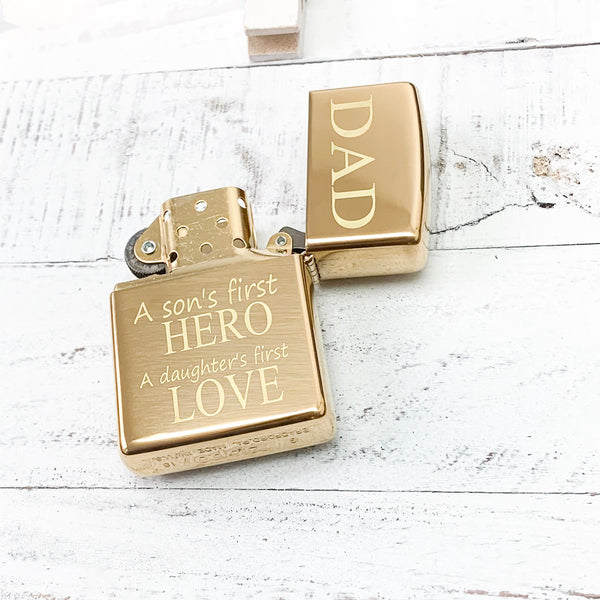 Zippo Brass Brushed Pocket Lighter